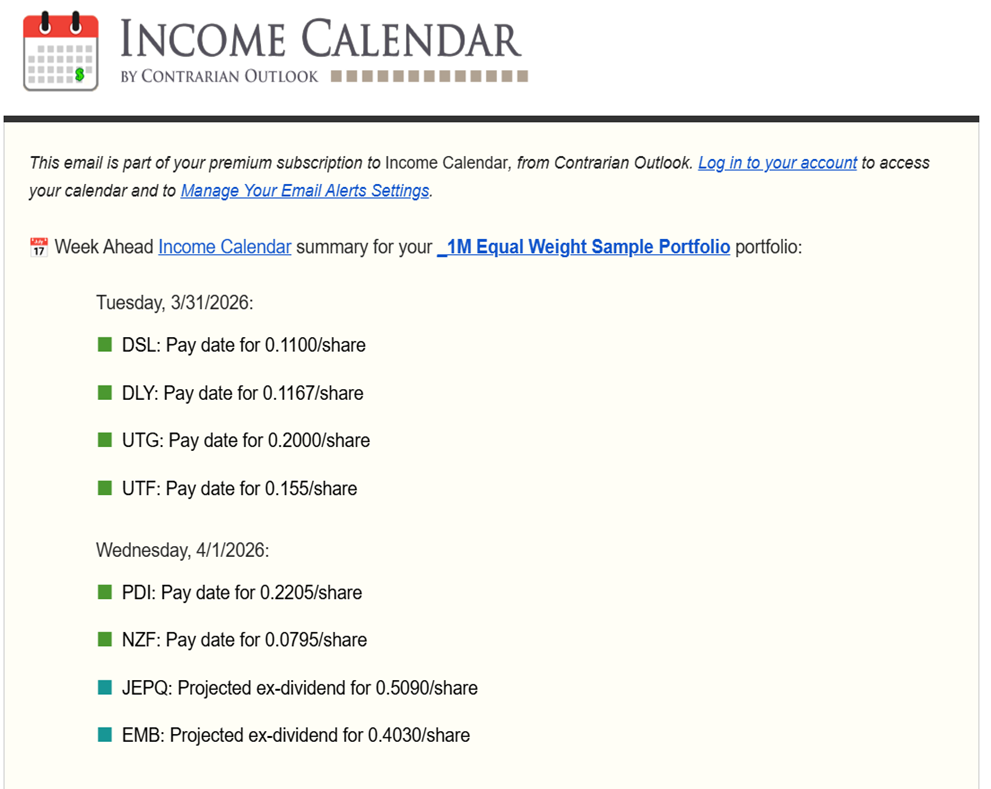 Real time dividend tracker alerts Real time dividend tracker alerts